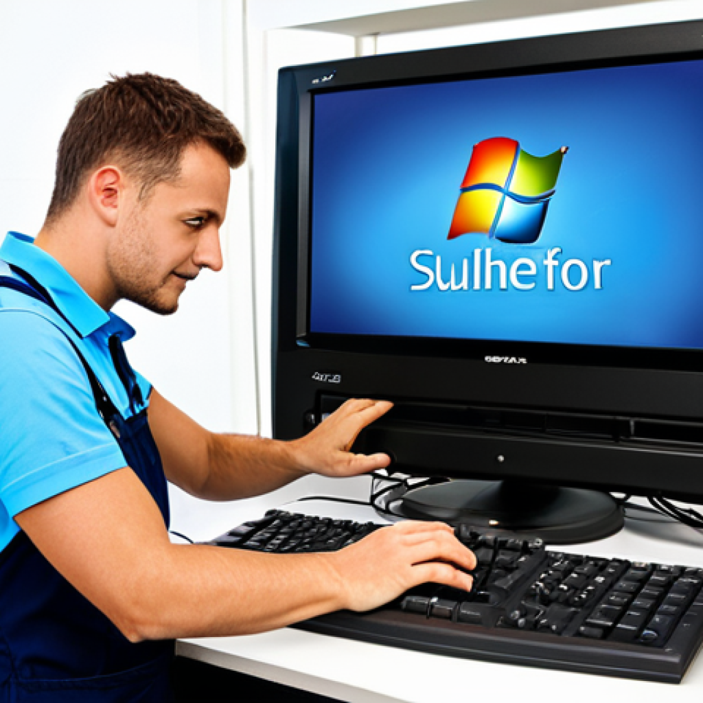 A Technician Installing a Driver**

"A skilled IT technician carefully installing a new driver on a computer, fully clothed in a professional work uniform, in a bright and modern computer repair shop, showcasing the meticulous process of driver installation. Safe for work, appropriate content, fully clothed, professional, perfect anatomy, well-formed hands, correct proportions, natural pose, high resolution, clear focus, realistic lighting."

**