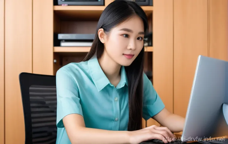 바이오스 펌웨어 업데이트 과정 - **Prompt:** "A detailed, realistic photograph of a young Vietnamese adult, dressed in neat casual at...